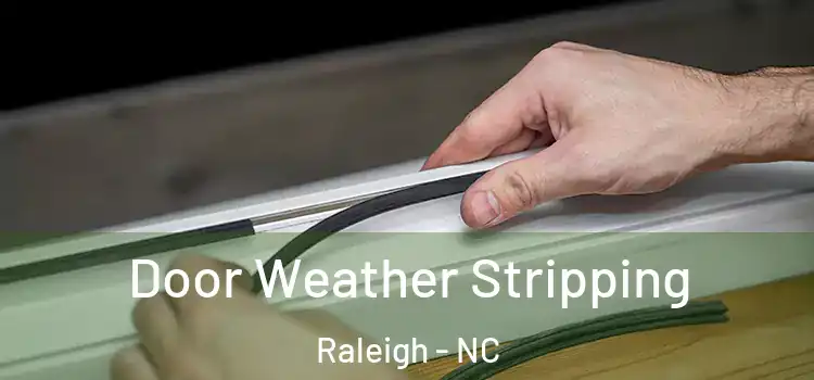 Door Weather Stripping Raleigh - NC