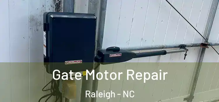 Gate Motor Repair Raleigh - NC